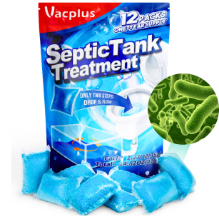 Bakterie do przydomowej oczyszczalni ścieków ZAPAS NA ROK / VACPLUS