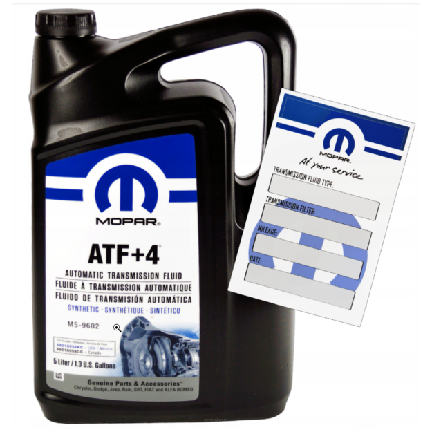 MOPAR ATF+4 Transmission Fluid (MS-9602) 5L