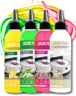 ZESTAW 4x250ml Płyn do Robotów Mopujących i Odkurzaczy Myjących