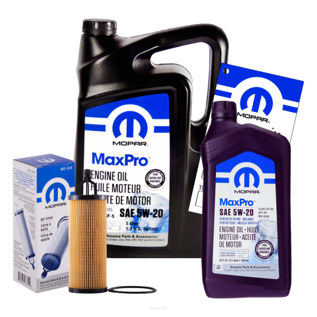 Olej MOPAR 5W20 6L + Filtr MO-349